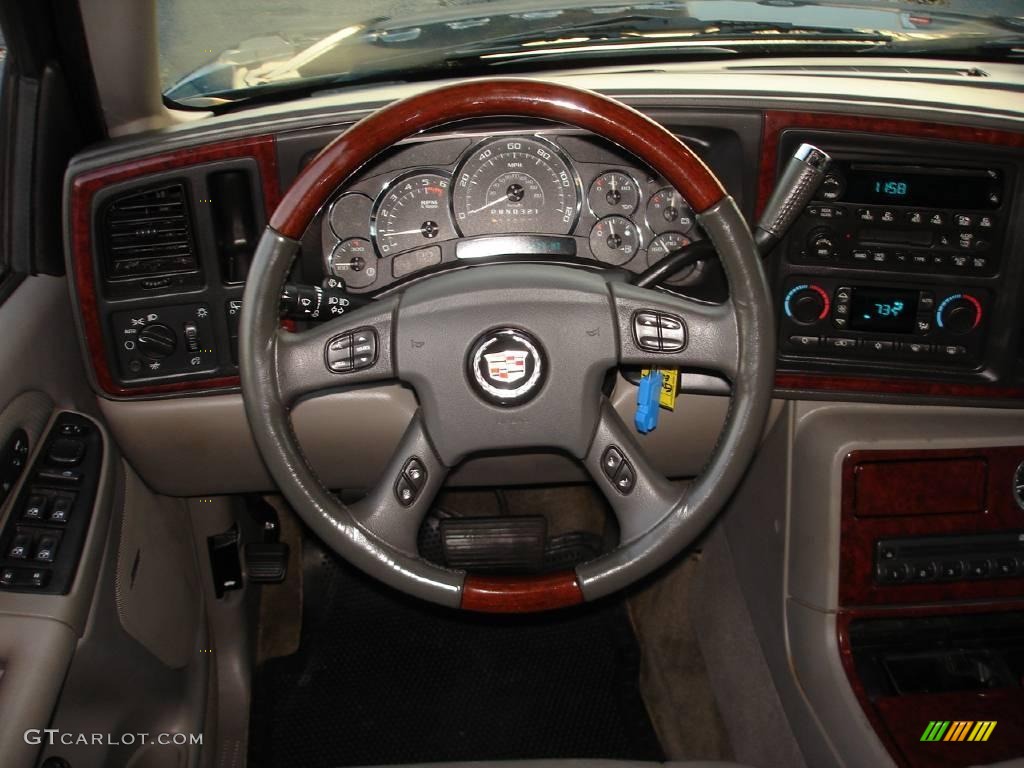 2006 Escalade ESV AWD - Rip Tide Blue / Shale photo #11
