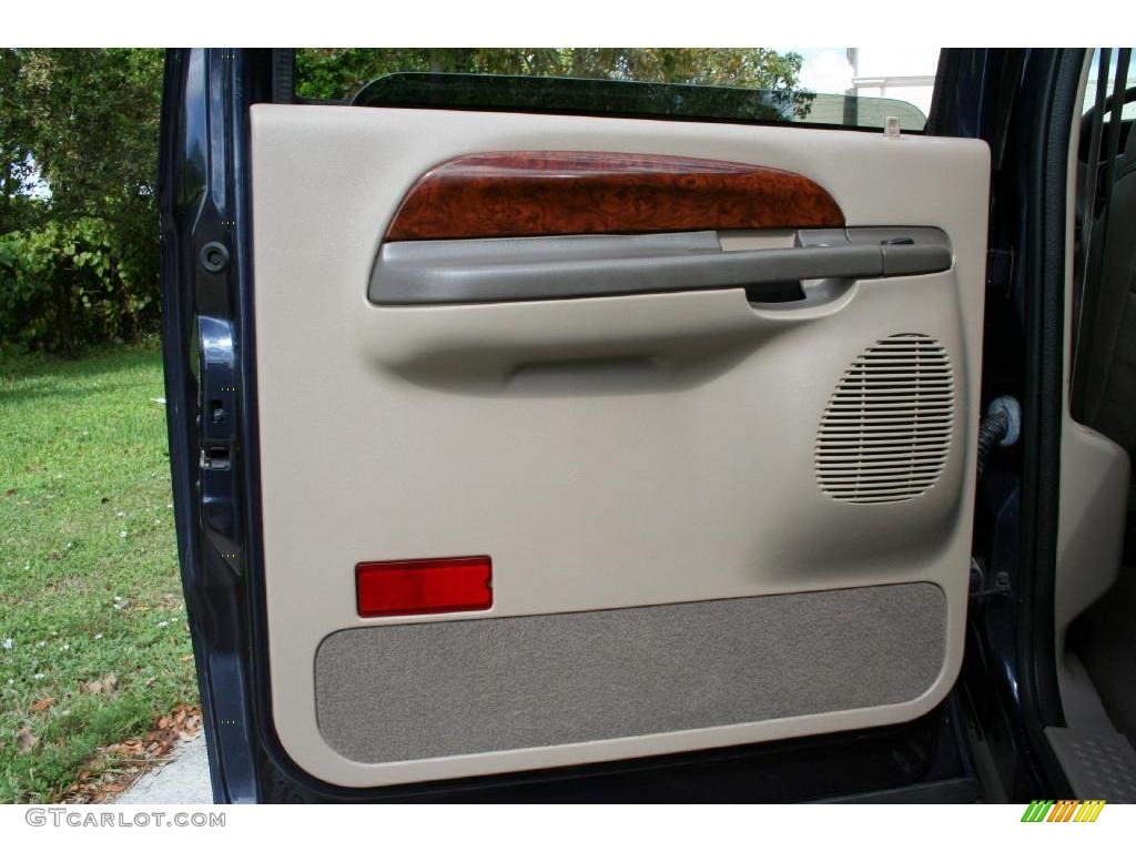 2001 Excursion Limited - Deep Wedgewood Blue Metallic / Medium Parchment photo #43