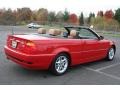 2004 Electric Red BMW 3 Series 325i Convertible  photo #5