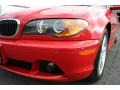 2004 Electric Red BMW 3 Series 325i Convertible  photo #22