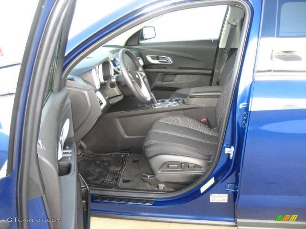 2010 Equinox LT - Navy Blue Metallic / Jet Black photo #8