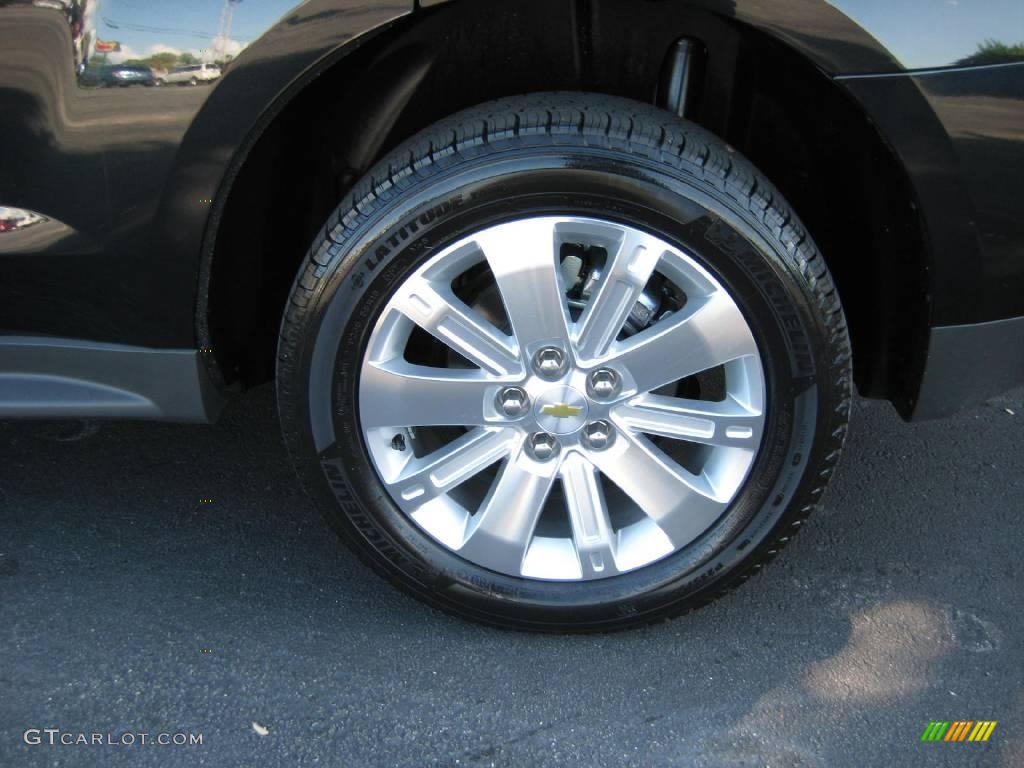 2010 Equinox LT - Black Granite Metallic / Jet Black/Light Titanium photo #5