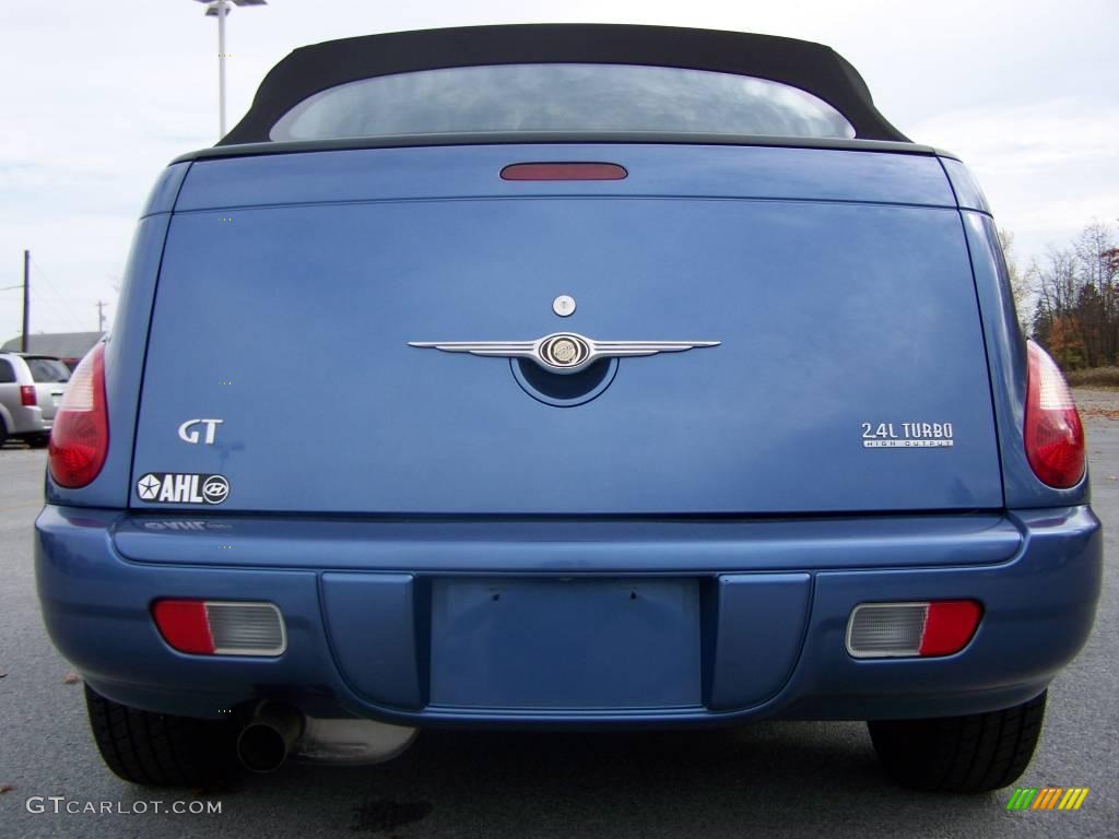 2006 PT Cruiser GT Convertible - Marine Blue Pearl / Pastel Slate Gray photo #6