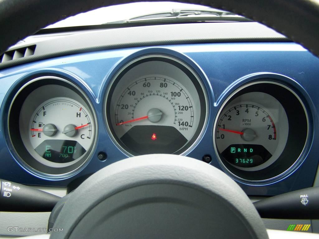 2006 PT Cruiser GT Convertible - Marine Blue Pearl / Pastel Slate Gray photo #16