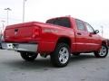 2007 Flame Red Dodge Dakota SXT Quad Cab 4x4  photo #7