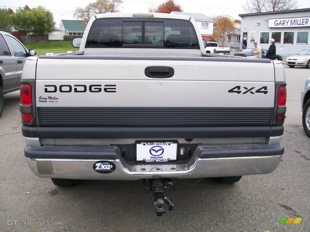 1998 Ram 1500 Laramie SLT Regular Cab 4x4 - Radiant Silver Metallic / Gray photo #4