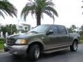 2002 Estate Green Metallic Ford F150 King Ranch SuperCrew  photo #2