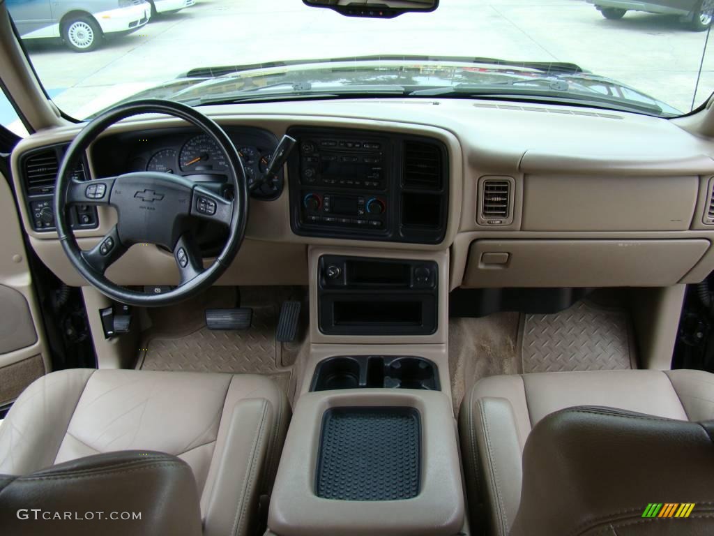 2004 Silverado 1500 Z71 Crew Cab 4x4 - Black / Tan photo #14