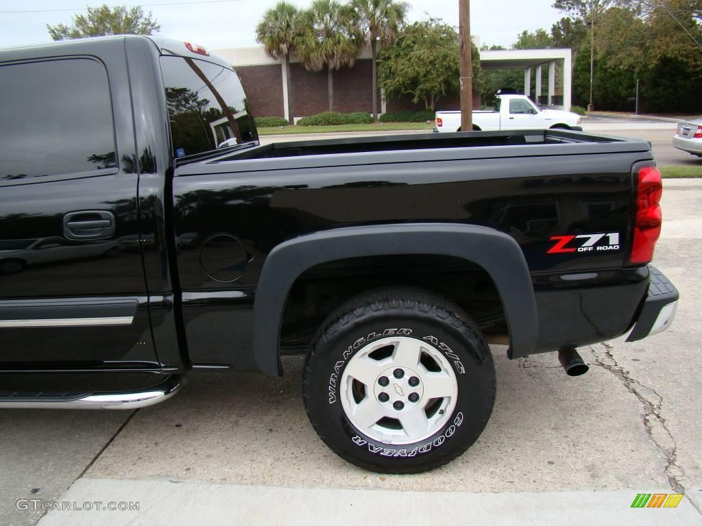 2004 Silverado 1500 Z71 Crew Cab 4x4 - Black / Tan photo #28