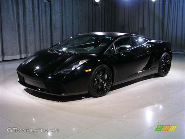 2007 Gallardo Nera E-Gear - Black / Black photo #1