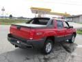 2003 Victory Red Chevrolet Avalanche 1500 Z71 4x4  photo #10