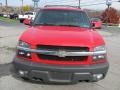 2003 Victory Red Chevrolet Avalanche 1500 Z71 4x4  photo #13