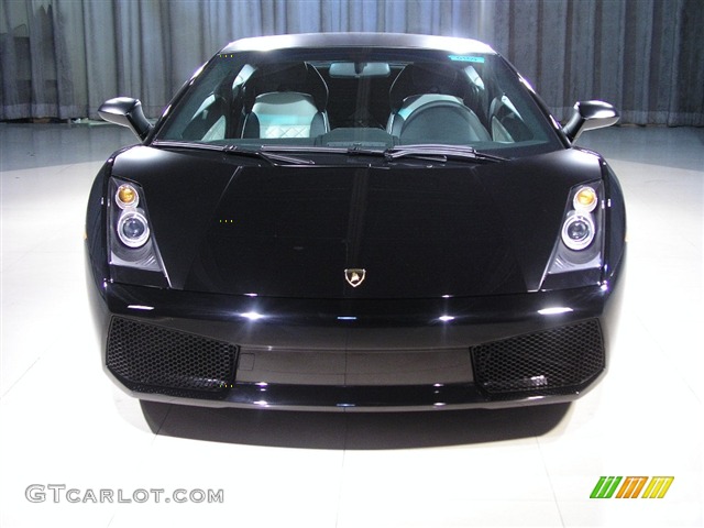 2007 Gallardo Nera E-Gear - Black / Black photo #4