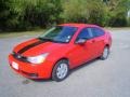 2008 Vermillion Red Ford Focus S Coupe  photo #1