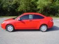 2008 Vermillion Red Ford Focus S Coupe  photo #8