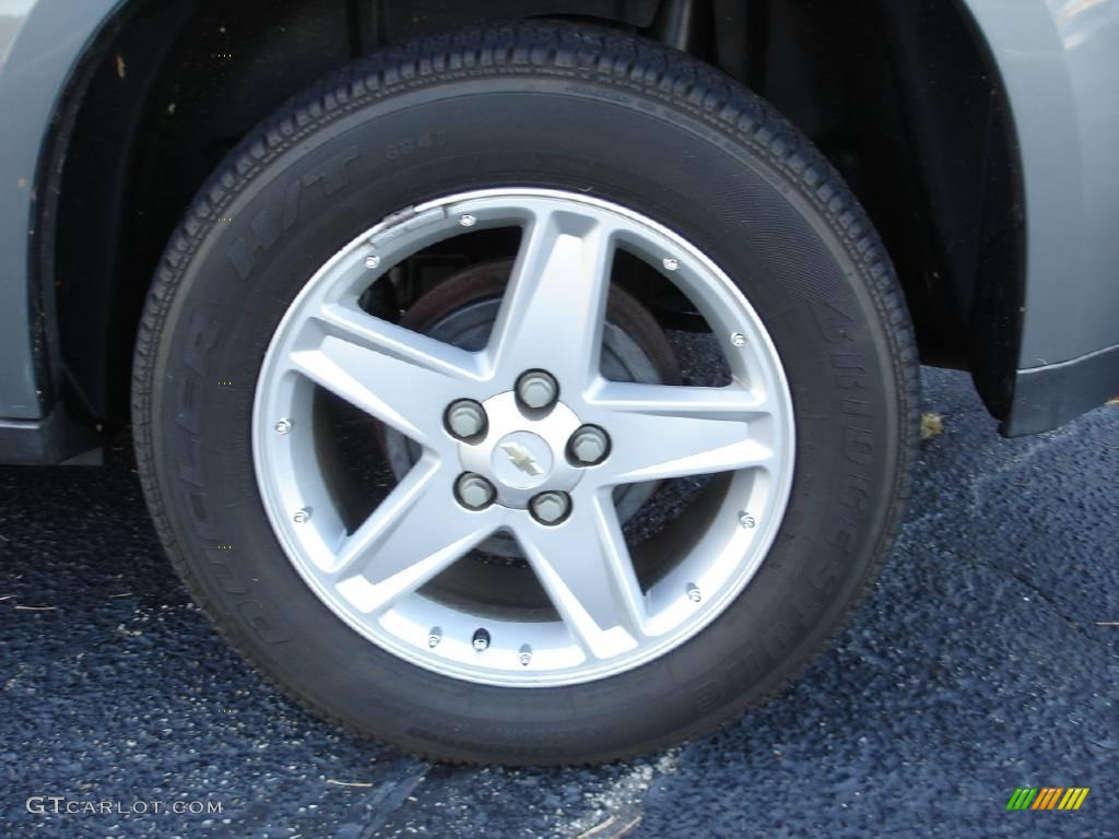 2005 Equinox LT AWD - Dark Silver Metallic / Light Gray photo #5
