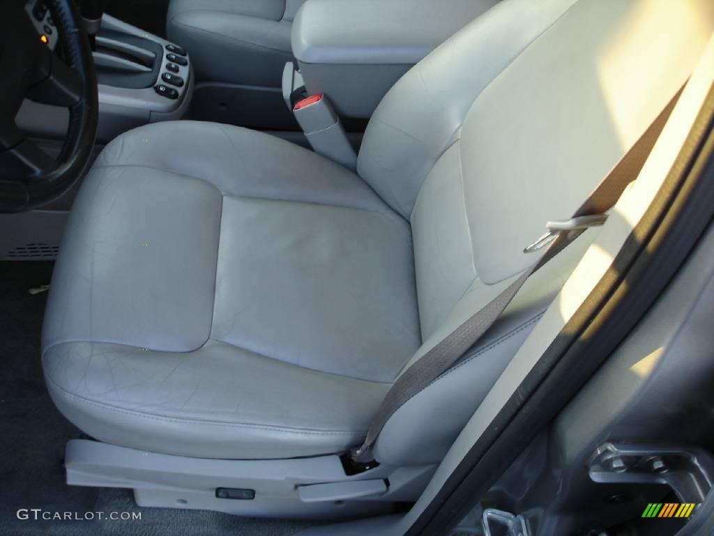 2005 Equinox LT AWD - Dark Silver Metallic / Light Gray photo #7