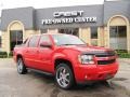 2007 Victory Red Chevrolet Avalanche LT 4WD  photo #1