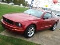 2005 Redfire Metallic Ford Mustang V6 Deluxe Coupe  photo #9