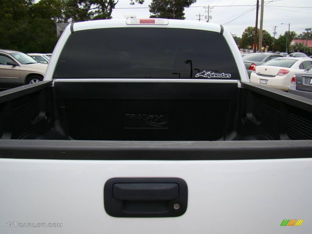 2006 F150 Lariat SuperCrew 4x4 - Oxford White / Black photo #9