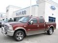 2006 Dark Copper Metallic Ford F250 Super Duty King Ranch Crew Cab 4x4  photo #1