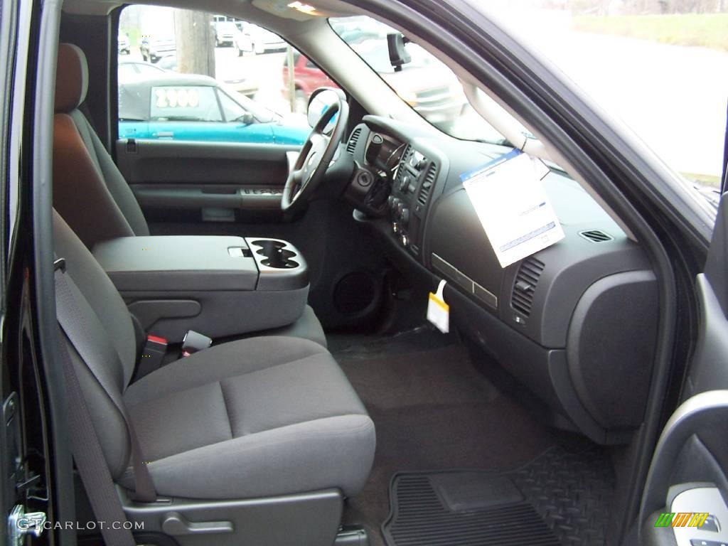 2009 Silverado 1500 LT Extended Cab 4x4 - Black / Ebony photo #13