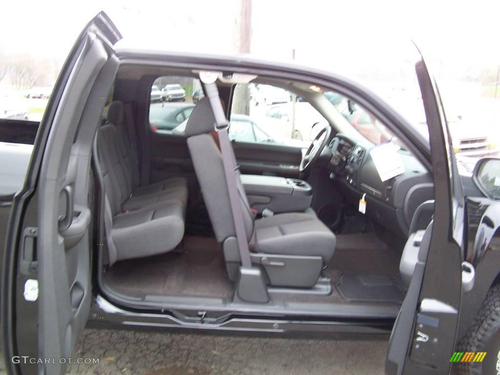 2009 Silverado 1500 LT Extended Cab 4x4 - Black / Ebony photo #14