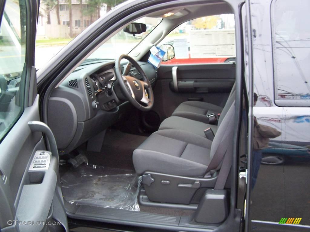 2009 Silverado 1500 LT Extended Cab 4x4 - Black / Ebony photo #19