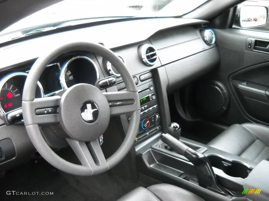 2007 Mustang GT Premium Coupe - Windveil Blue Metallic / Dark Charcoal photo #7