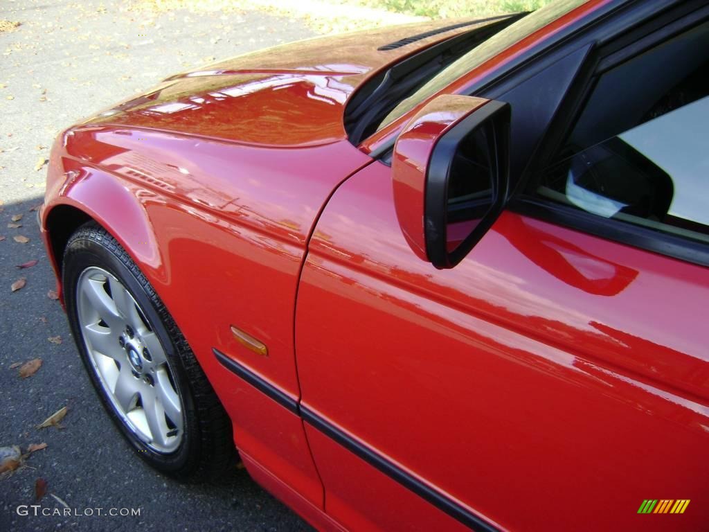 2001 3 Series 325i Sedan - Bright Red / Sand photo #20