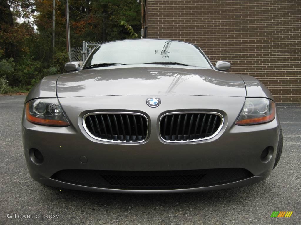 2003 Z4 2.5i Roadster - Sterling Grey Metallic / Black photo #3