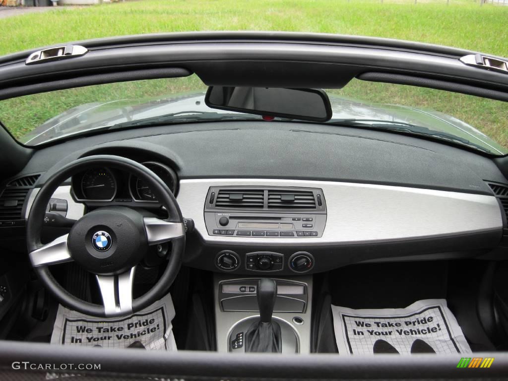 2003 Z4 2.5i Roadster - Sterling Grey Metallic / Black photo #11