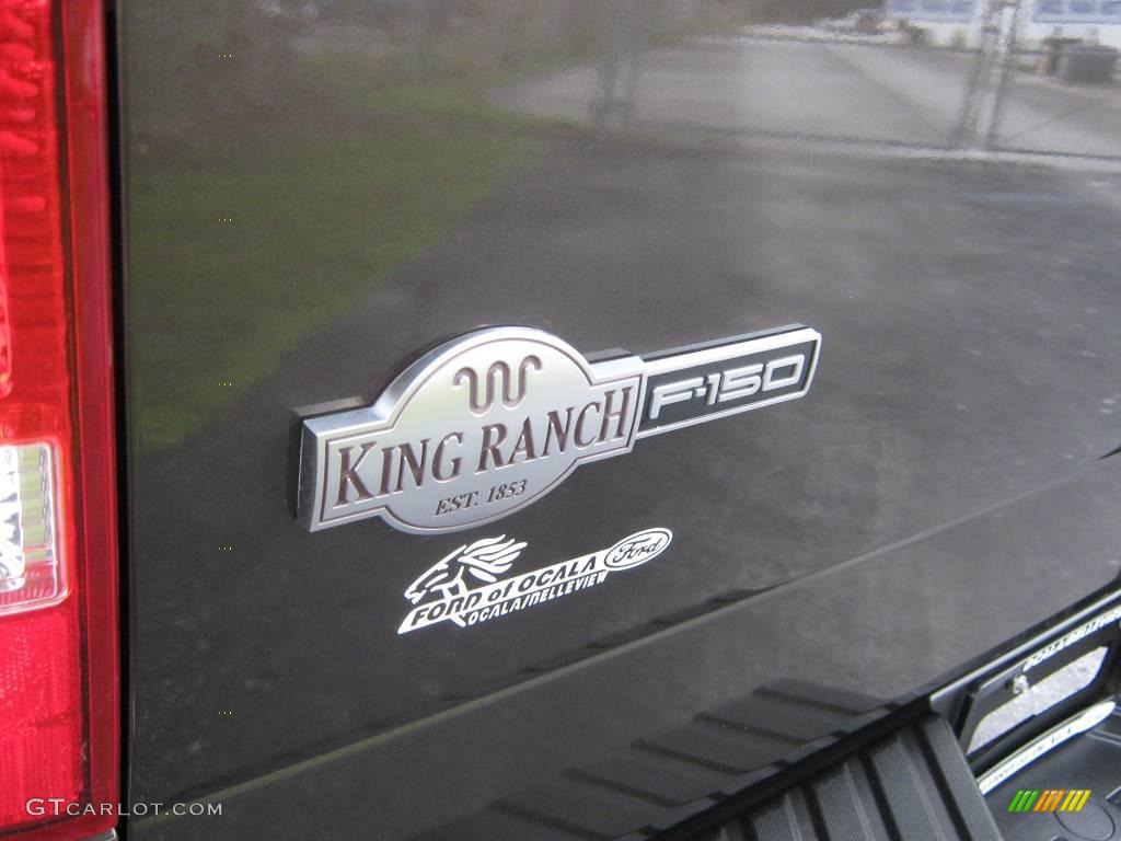 2007 F150 King Ranch SuperCrew 4x4 - Dark Stone Metallic / Castano Brown Leather photo #10