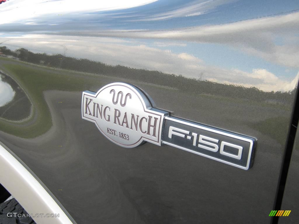 2007 F150 King Ranch SuperCrew 4x4 - Dark Stone Metallic / Castano Brown Leather photo #13