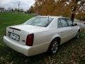 2002 White Diamond Pearl Cadillac DeVille Sedan  photo #7