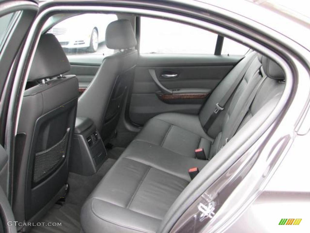 2007 3 Series 328xi Sedan - Sparkling Graphite Metallic / Black photo #6