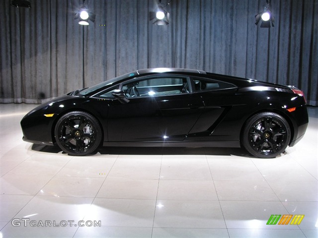 2007 Gallardo Nera E-Gear - Black / Black photo #19