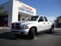 2005 Bright Silver Metallic Dodge Ram 1500 SLT Quad Cab  photo #1