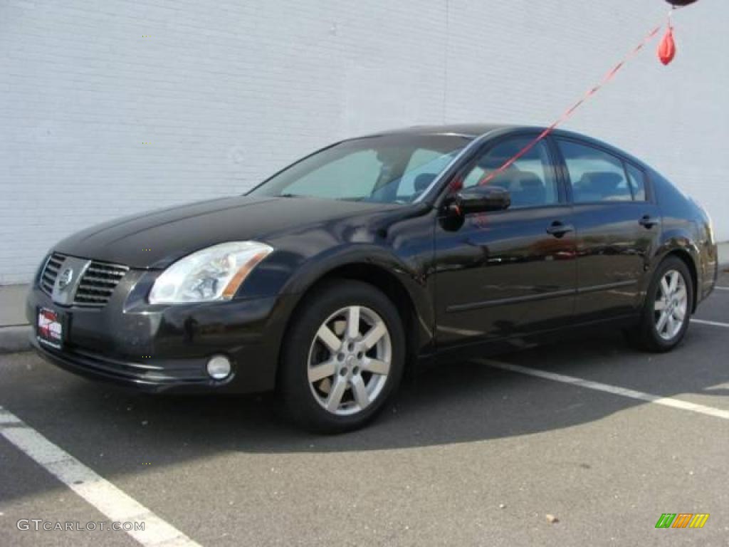 Onyx Black Nissan Maxima