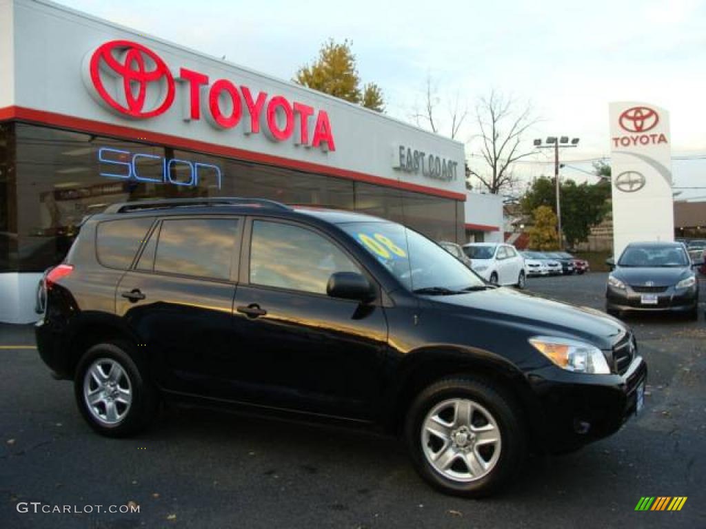 2007 RAV4 4WD - Black / Taupe photo #1