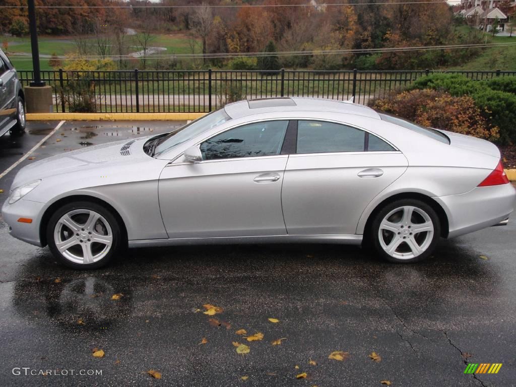 2007 CLS 550 - Iridium Silver Metallic / Black photo #1