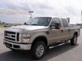 2008 Pueblo Gold Metallic Ford F250 Super Duty Lariat Crew Cab 4x4  photo #7