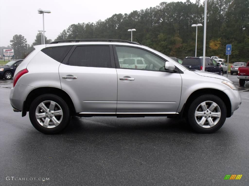 2006 Murano SL - Brilliant Silver Metallic / Charcoal photo #6