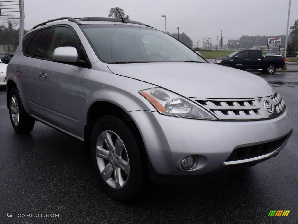 2006 Murano SL - Brilliant Silver Metallic / Charcoal photo #7