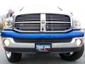 2007 Electric Blue Pearl Dodge Ram 1500 Big Horn Edition Quad Cab 4x4  photo #3