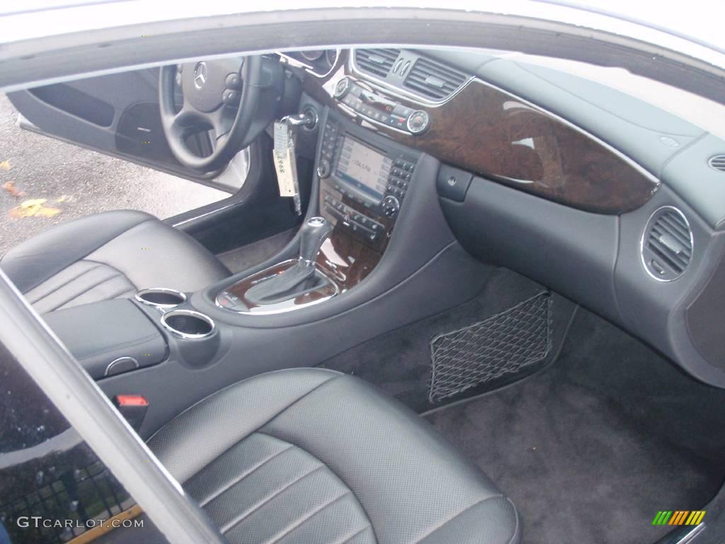 2007 CLS 550 - Iridium Silver Metallic / Black photo #23