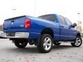 2007 Electric Blue Pearl Dodge Ram 1500 Big Horn Edition Quad Cab 4x4  photo #8