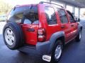 2005 Flame Red Jeep Liberty Sport 4x4  photo #6