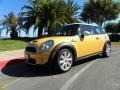 2007 Mellow Yellow Mini Cooper S Hardtop  photo #2