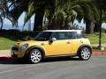 2007 Mellow Yellow Mini Cooper S Hardtop  photo #3